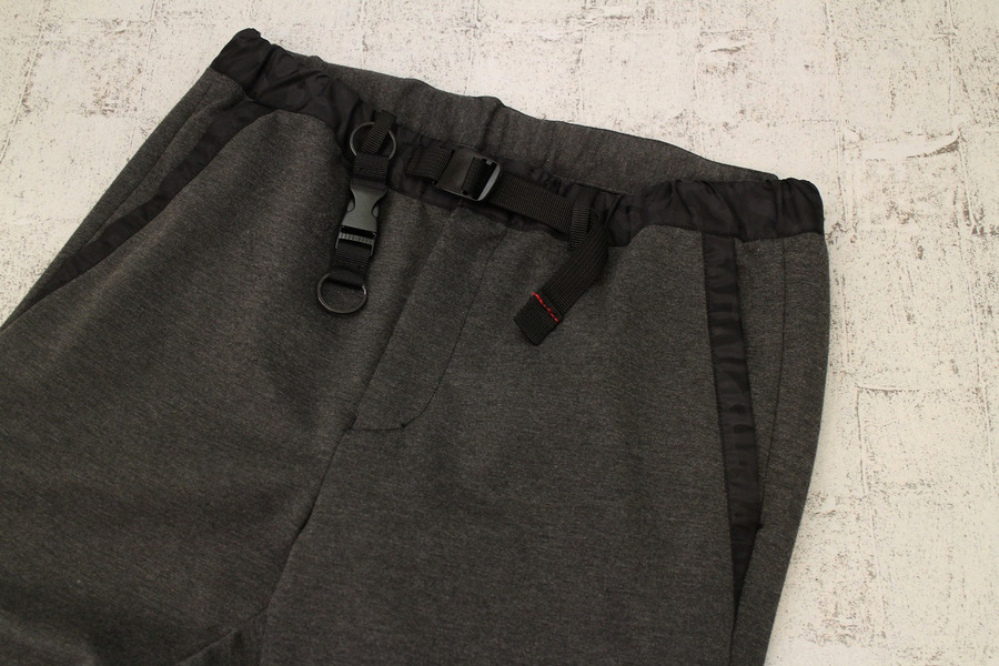 ブリーフィング ウィルラウンジ ダークグレー スリムフィットパンツ ベルト BRIEFING×WillLOUNGEから大人向けクライミングパンツが入荷です