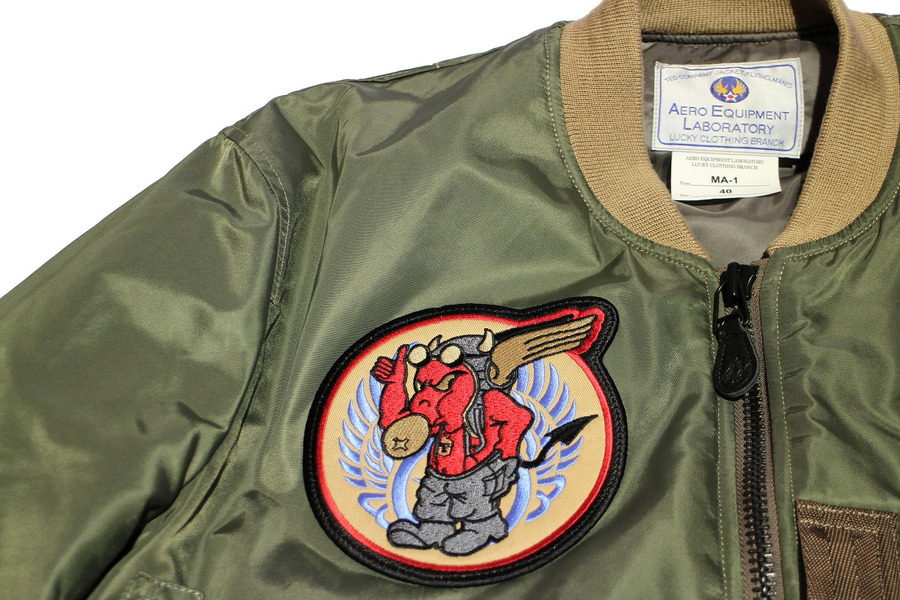レッドデビルが代名詞【TED MAN/テッドマン】MA-1ジャケット入荷
