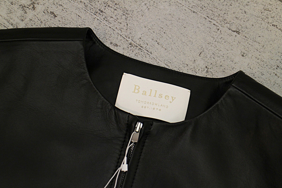 BALLSEY／ボールジィー】未使用品、羊革のレザージャケットのご紹介 ...