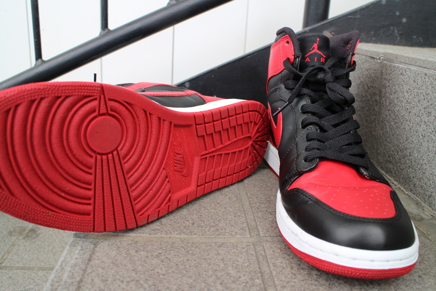 記念すべき1足☆【NIKE AIR JORDAN】 DMP 1 RETRO HIGH DMP PACK BRED 