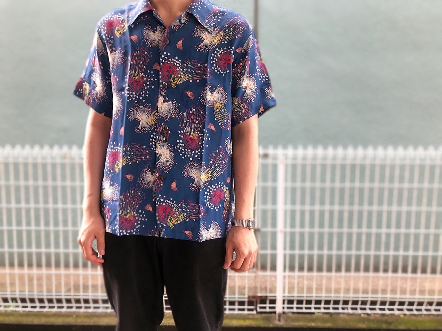 Sun Surf／サンサーフ】より花火柄アロハシャツ入荷。[2020.07.13発行