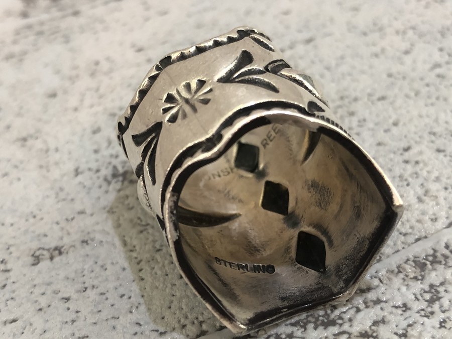 サンシャインリーブス　スタンプワーク　22号 楽天市場】インディアンジュエリー ナバホ族 Sunshine Reeves