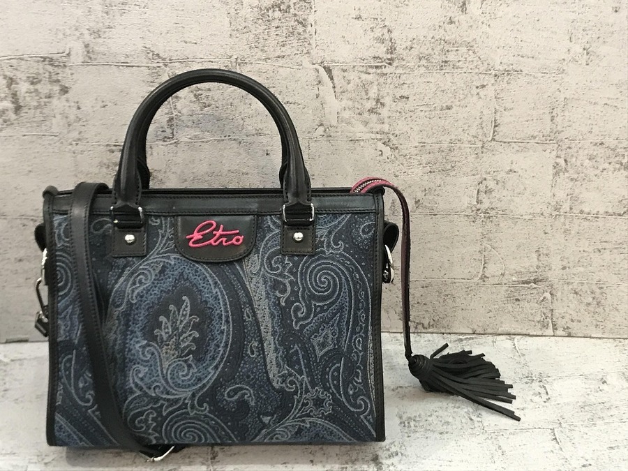 ETRO/エトロ】ペイズリー2WAYバッグ買取入荷[2020.11.10発行]｜トレ