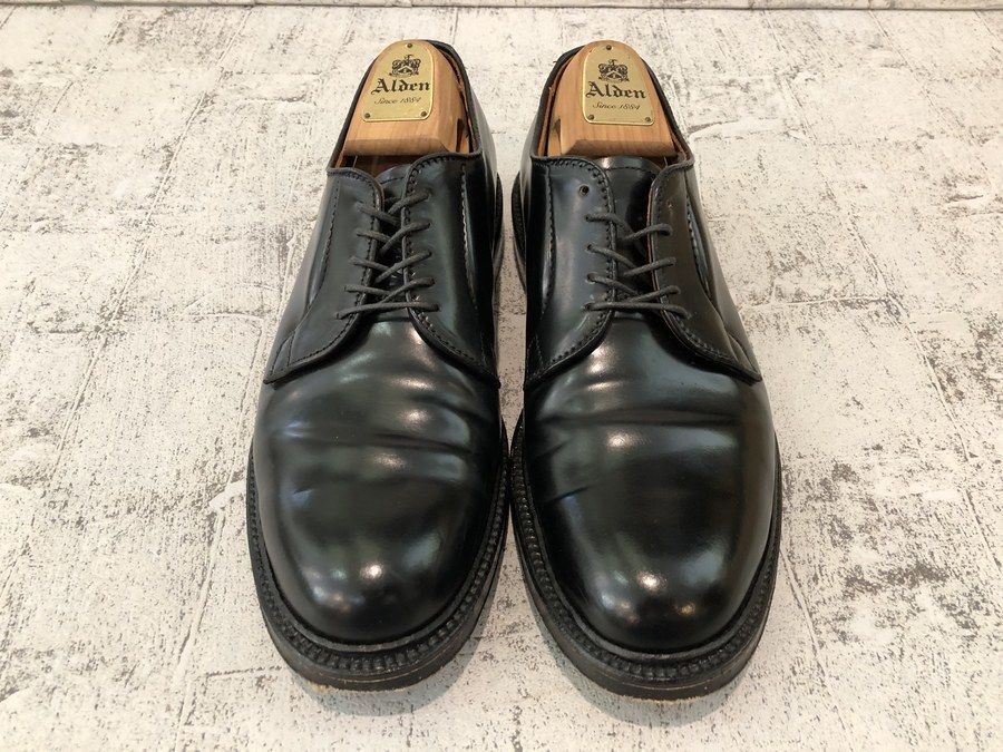 ALDEN/オールデン】9901コードバンプレーントゥシューズ買取入荷 ALDEN/オールデン】9901コードバンプレーントゥシューズ買取入荷