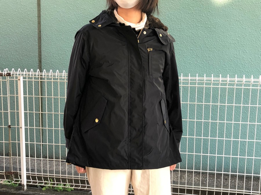 SLOBE IENA/スローブイエナ】3WAYECOファー付きフードブルゾン