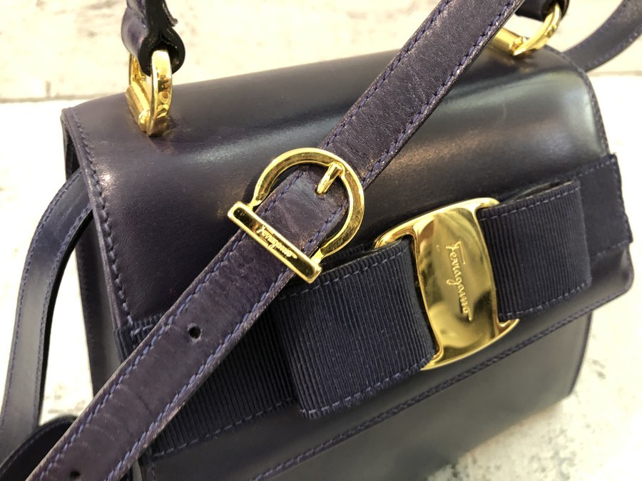 【Salvatore Ferragamo/サルヴァトーレ フェラガモ】ヴァラ2WAYショルダーハンドバッグ買取入荷[2020.12.19発行]