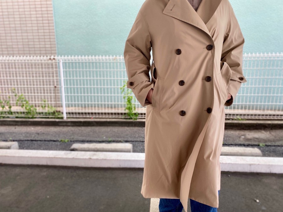 Uniqlo ユニクロ より21年ssモデルオーバーシルエットトレンチコート買取入荷 21 03 24発行
