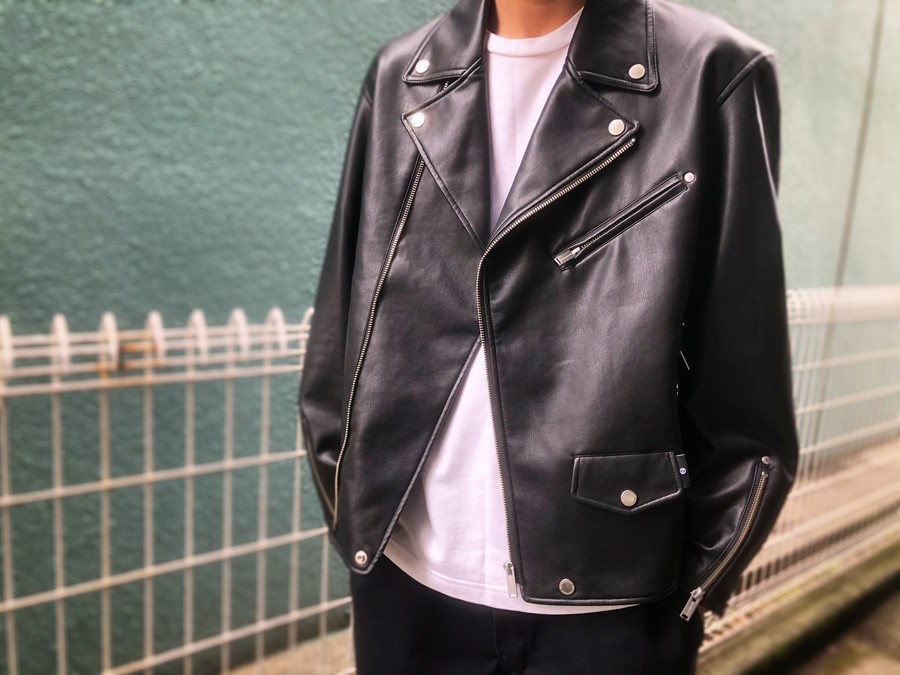 UNDERCOVER アンダーカバー レザージャケット 20SS UCY4205-3 Future is the Past シープレザーブルゾンライダース ジャケット ブラック系 3