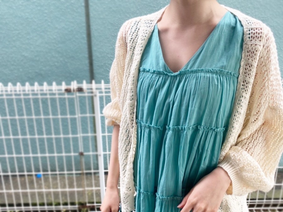 ne Quittez pas (ヌキテパ) ロング ティアード ワンピース ne quittez pas(ヌキテパ) ティアードワンピース Cotton voil