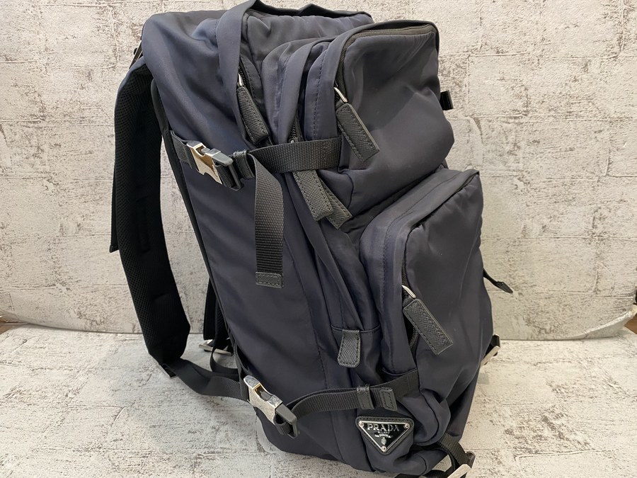 プラダ PRADA バックパック リュック 黒 2VZ001