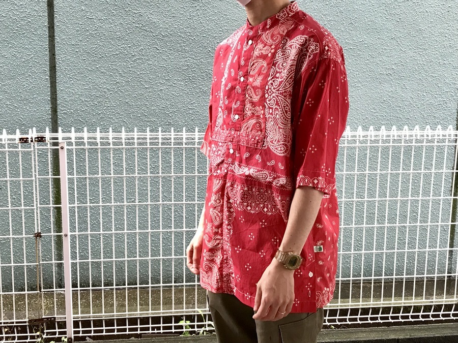 Elephantant Brand エレファントブランド ペイズリー柄プルオーバーシャツ買取入荷 21 07 02発行 Elephantant Brand エレファントブランド ペイズリー柄プルオーバーシャツ買取入荷 21 07 02発行