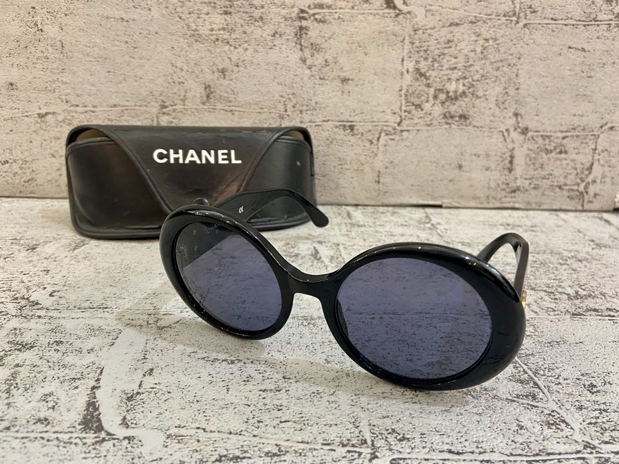 【海外限定】 CHANEL／シャネル】ヴィンテージラウンドサングラス買取入荷 小物