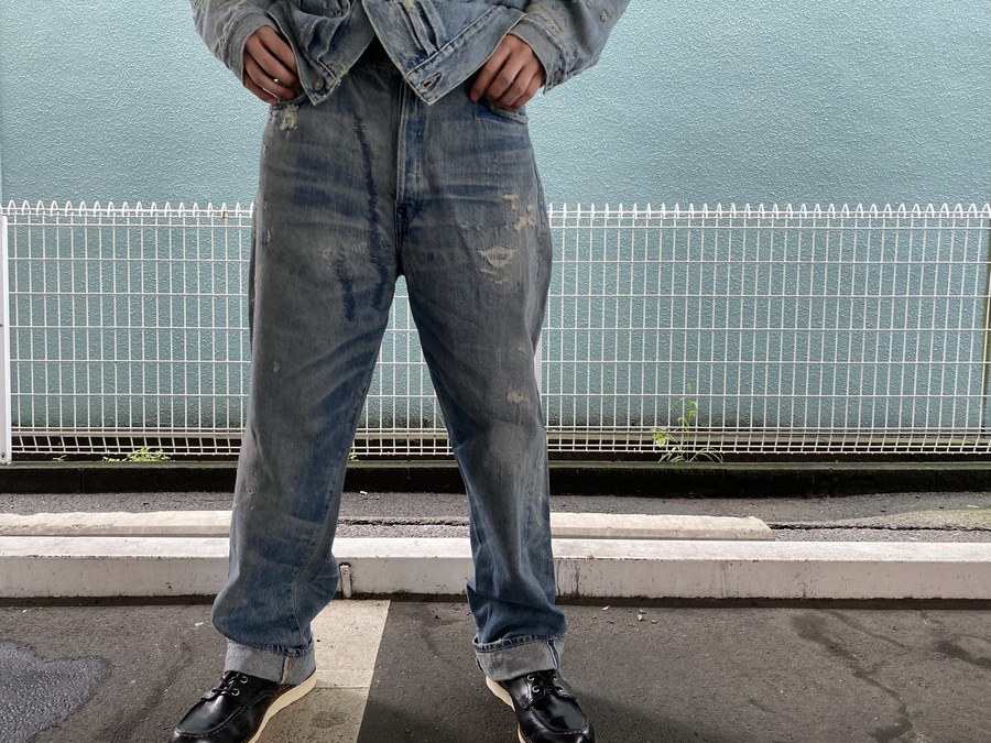 Levi S Nigo リーバイス ニゴー 世界100着限定 50s 15s復刻ヴィンテージ加工デニムセットアップ買取入荷 21 08 17発行