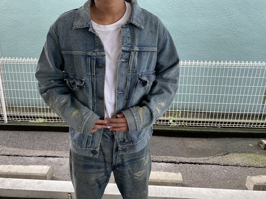 Levi S Nigo リーバイス ニゴー 世界100着限定 50s 15s復刻ヴィンテージ加工デニムセットアップ買取入荷 21 08 17発行