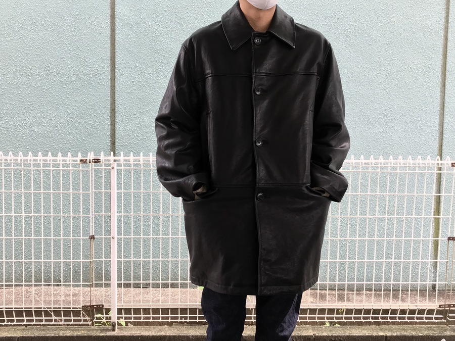 週末限定直輸入♪ 【新品】22aw COMOLI コモリ ラムレザーコート