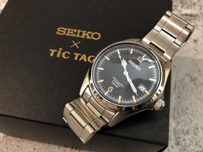 「ビジネスアイテムのSEIKO×TiC TAC 」