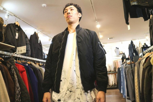 セレクトショップのミリタリー