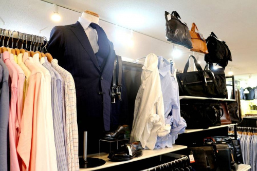 スーツのセットアップ