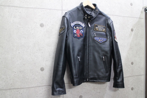 ライダースジャケットの横浜　古着