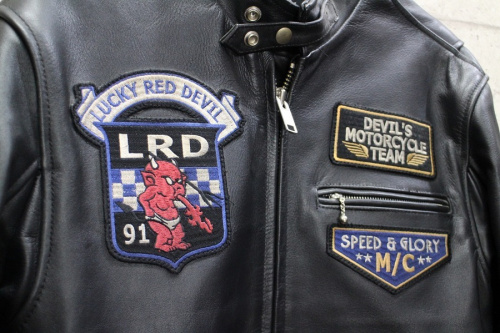 横浜　古着のレザージャケット