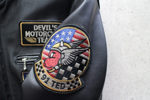 レザージャケットのメンズ