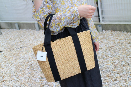 カゴバッグの未使用品