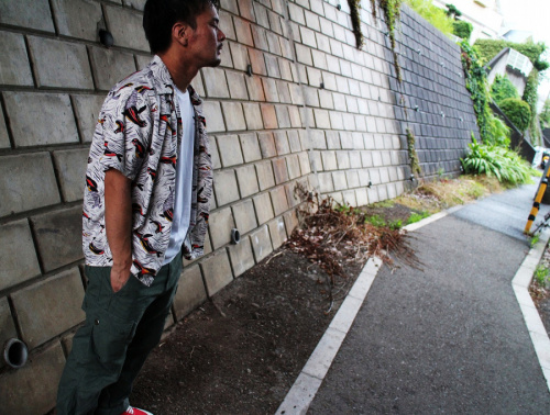 クーティーのアロハシャツ