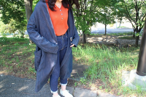 ロングコートのレディース