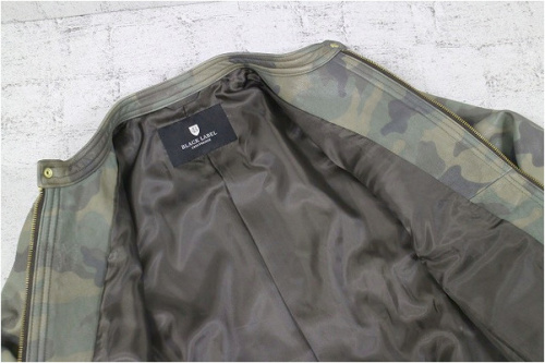 ブラックレーベル・クレストブリッジのレザージャケット