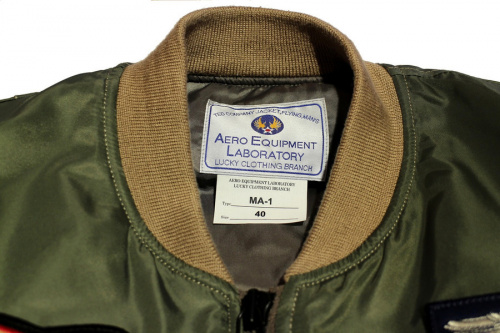 テッドマンのMA-1ジャケット