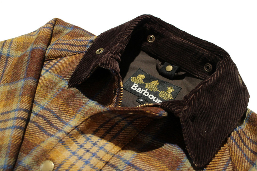 【Barbour/バブアー】一味違うSL BEDALE WOOL CHECK JACKET[2019.10.24発行]