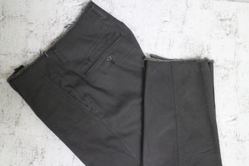 コットンクロップドトラウザーのメンズ