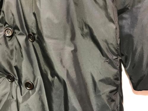 45アールピーエムのショールカラーダウンコート