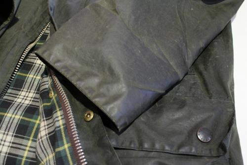 オイルドジャケットのメンズ