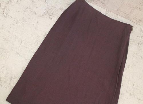 リネンスカートのレディース