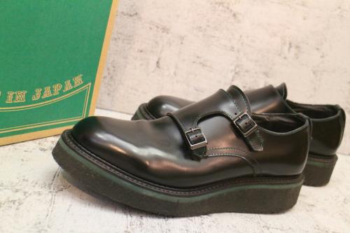 ファクトタム × キッズラブゲイトのダブルモンクシューズ