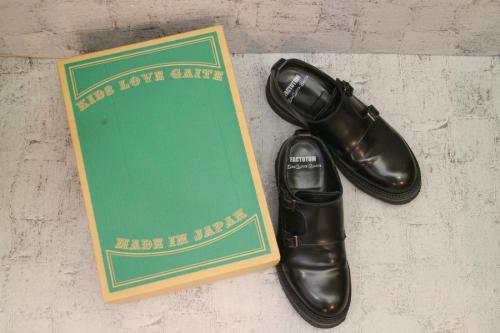 ダブルモンクシューズのメンズ