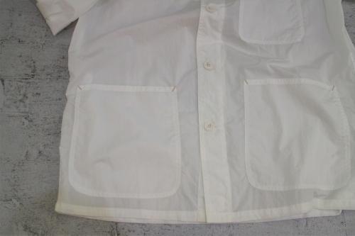 ナイロンガレージジャケットのメンズ