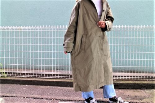 ジャーナルスタンダード レリュームのコットンフレンチリネンステンカラーコート