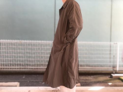 スティーブンアランのナイロンスプリングバルカラーコート