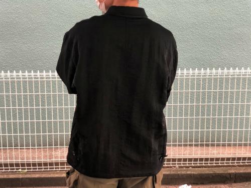 コムデギャルソンオムのリバーシブルブルゾン