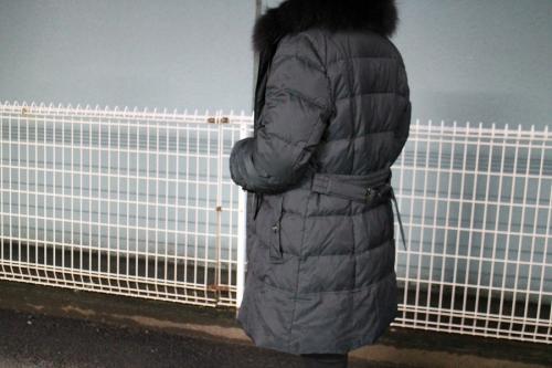 ダウンコートのレディース