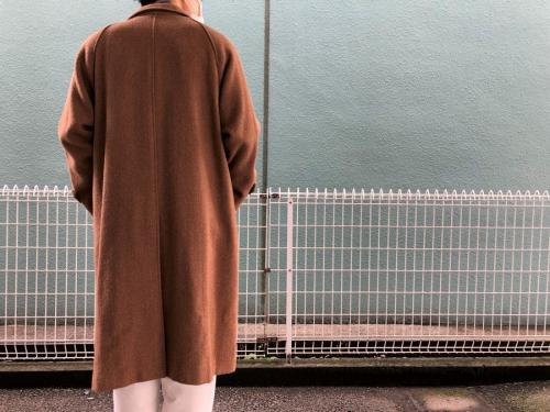 ポロ・ラルフローレンの一枚袖ウールヘリンボーンチェスターコート