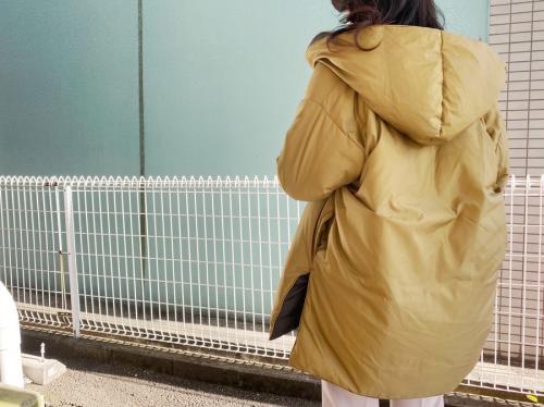 リバーシブルフーデットダウンジャケットのトレファクスタイル横浜都筑店