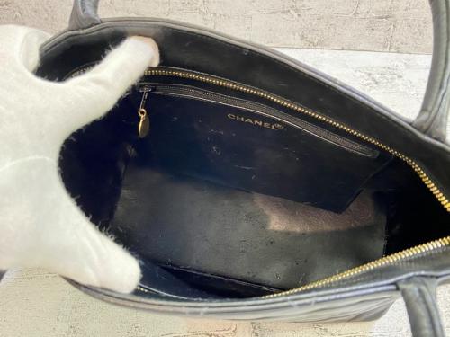 キャビアスキントートバッグのレディース