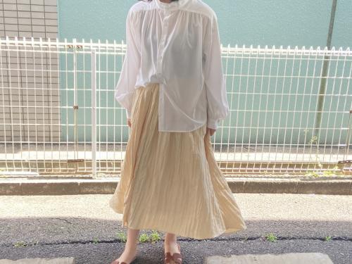 スピック＆スパンのシャイニータフアシメスカート