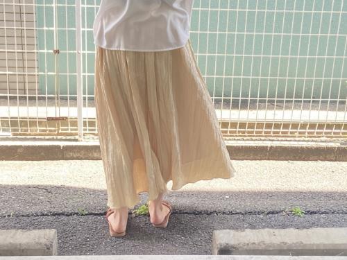 シャイニータフアシメスカートのレディース