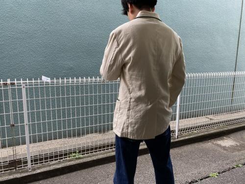 ポロ・ラルフローレンのリネンジャケット