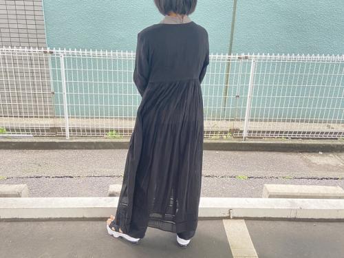 ヌキテパのカシュクールコットン２WAYロングカーディガン