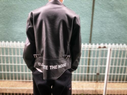 【未使用】ジーユー　アンダーカバー　フェイクレザージャケット　Lサイズ UNDERCOVER - 【限定完売品 新品】フェイクレザージャケット